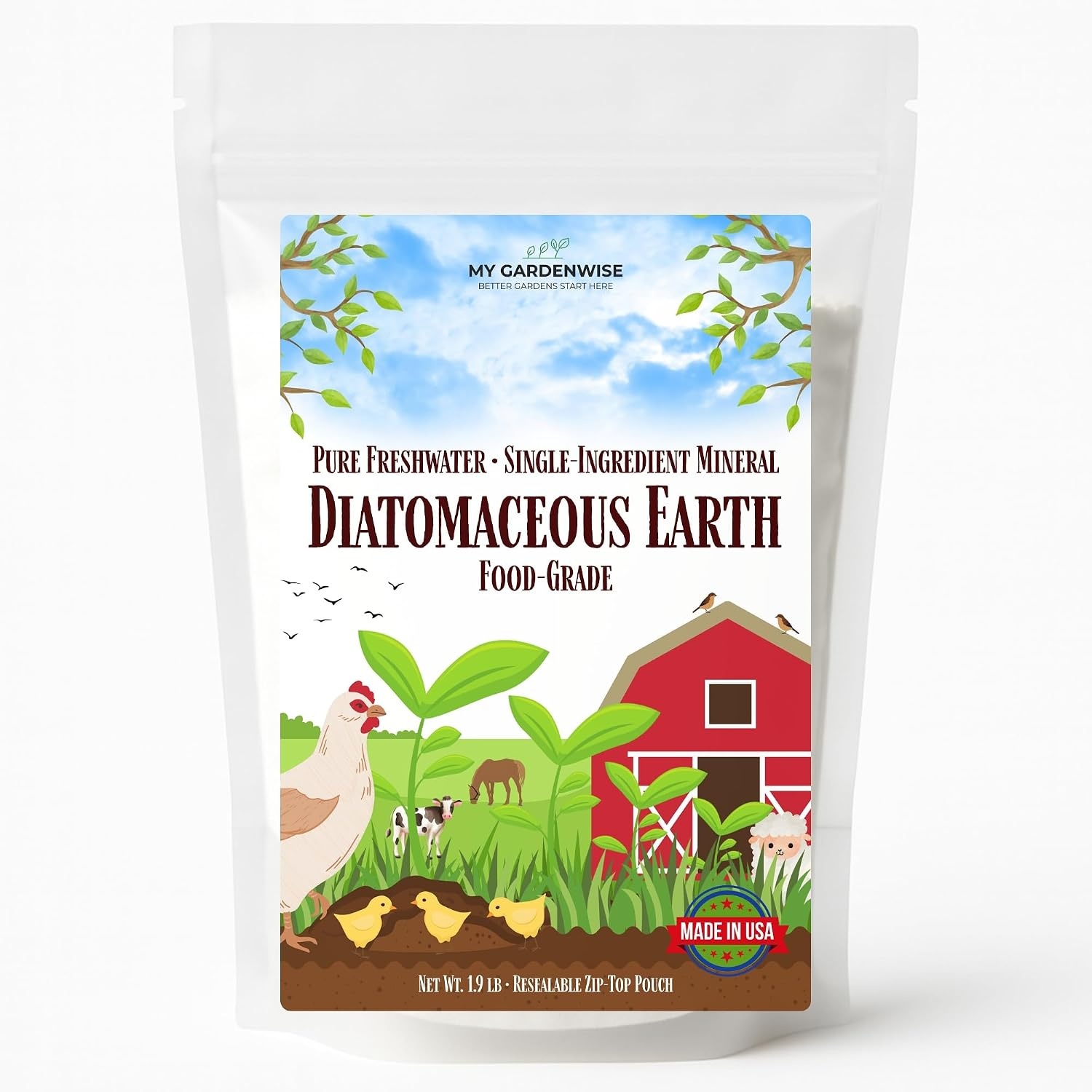 Diatomaceous Earth Food Grade 1.9lb