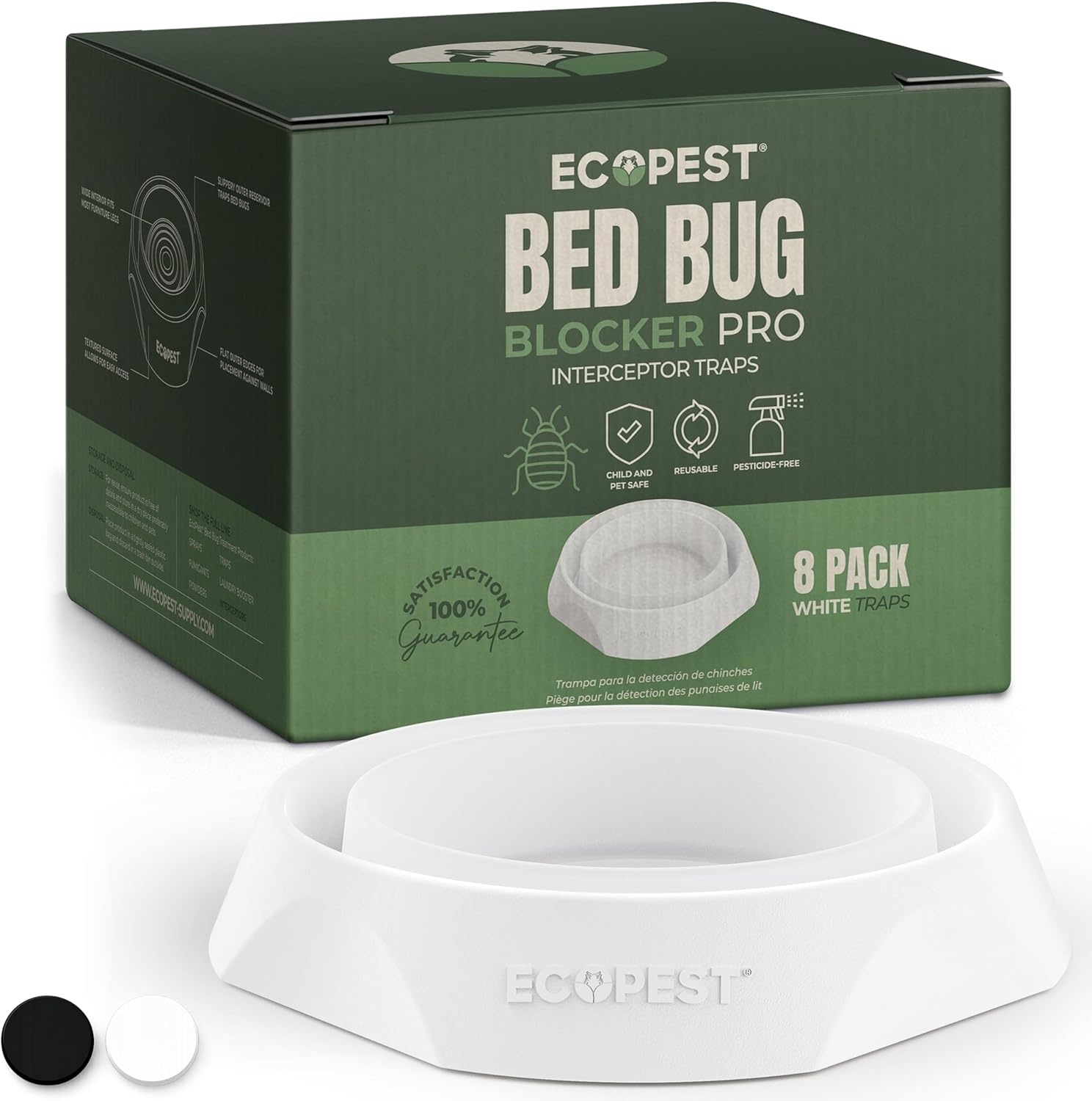 Bed Bug Interceptors 8 Pack