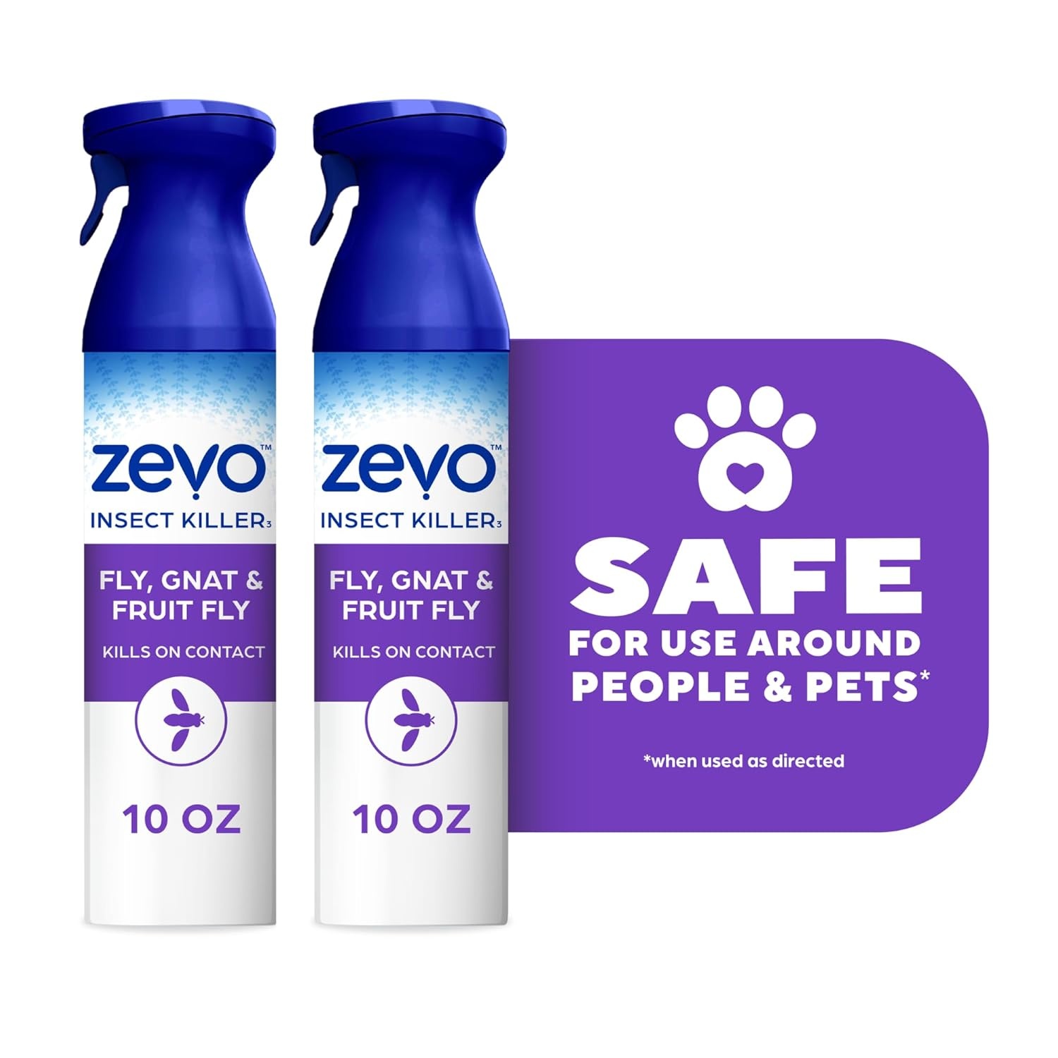ZEVO Flying Insect Killer Spray 2 Bottles