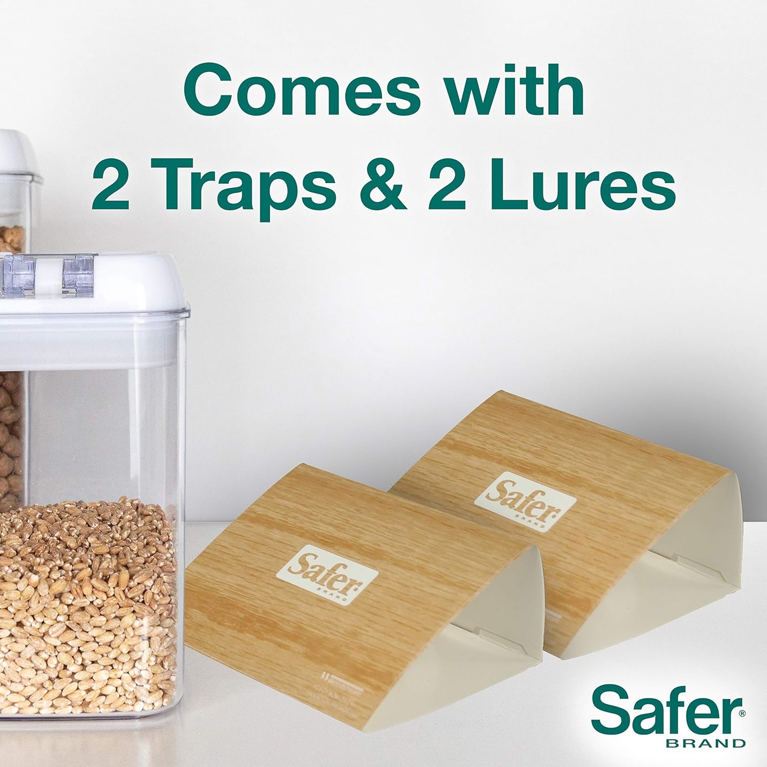 Safer Brand Pantry Moth Pest Trap and Killer 2 Traps