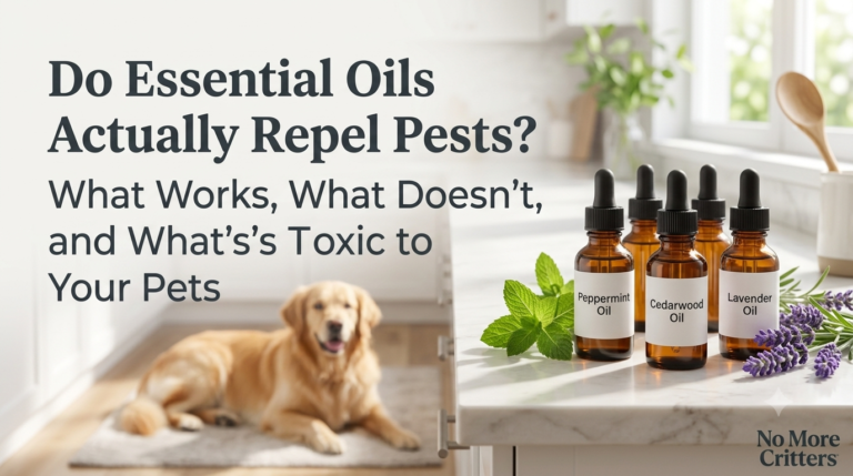 Do Essential Oils Actually Repel Pests? What Works, What Doesn’t, and What’s Toxic to Your Pets
