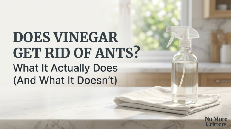 Does Vinegar Get Rid of Ants? What It Actually Does (And What It Doesn’t)