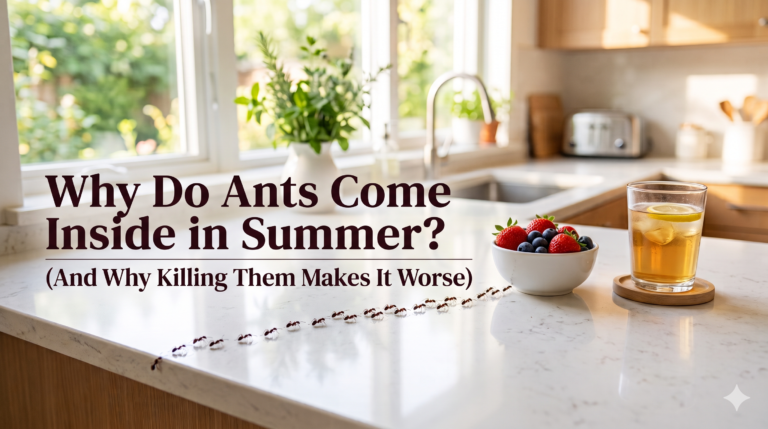 Why Do Ants Come Inside in Summer? (And Why Killing Them Makes It Worse)