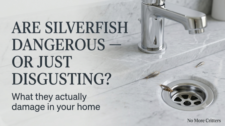 Are Silverfish Dangerous — Or Just Disgusting?