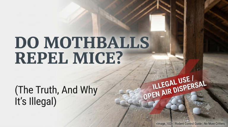 Do Mothballs Actually Repel Mice? The Truth (And Why Using Them This Way Is Illegal)