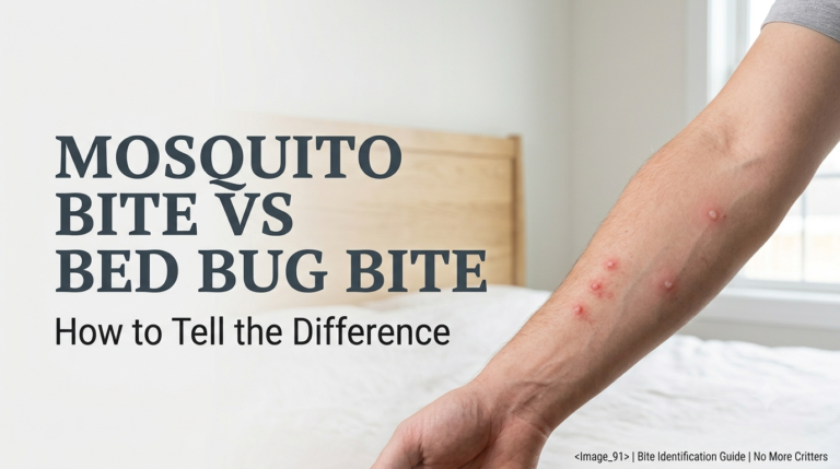 Mosquito Bite vs Bed Bug Bite — How to Tell the Difference