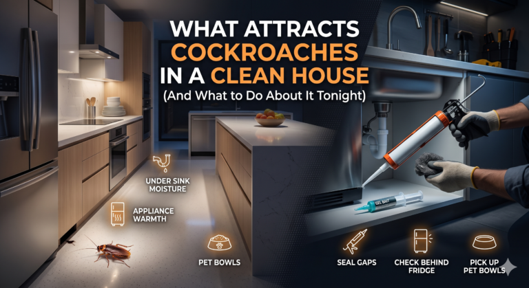 What Attracts Cockroaches in a Clean House (And What to Do About It Tonight)