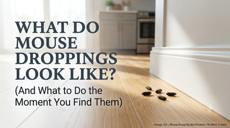 What Do Mouse Droppings Look Like? (And What to Do the Moment You Find Them)