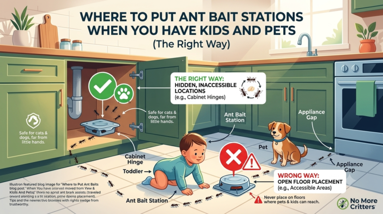 Where to Put Ant Bait Stations When You Have Kids and Pets (The Right Way)