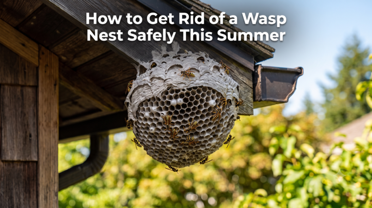 How to Get Rid of a Wasp Nest Safely This Summer