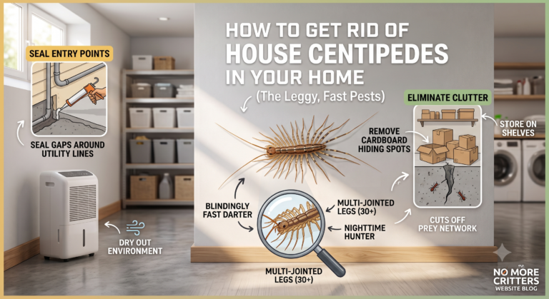How to Get Rid of House Centipedes in Your Home