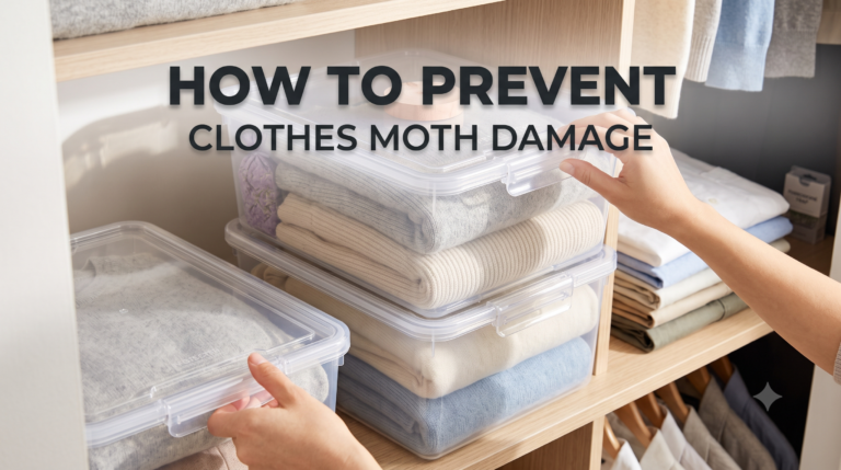 How to Prevent Clothes Moths from Destroying Your Wardrobe