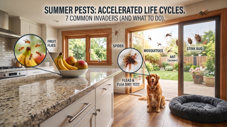 What Bugs Come Out in Summer? The 7 Most Common House Pests (And What to Do)
