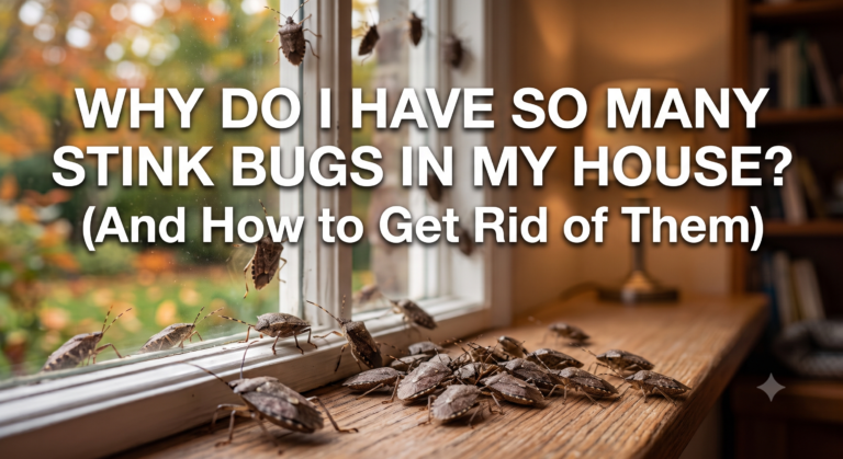 Why Do I Have So Many Stink Bugs in My House? (And How to Get Rid of Them)